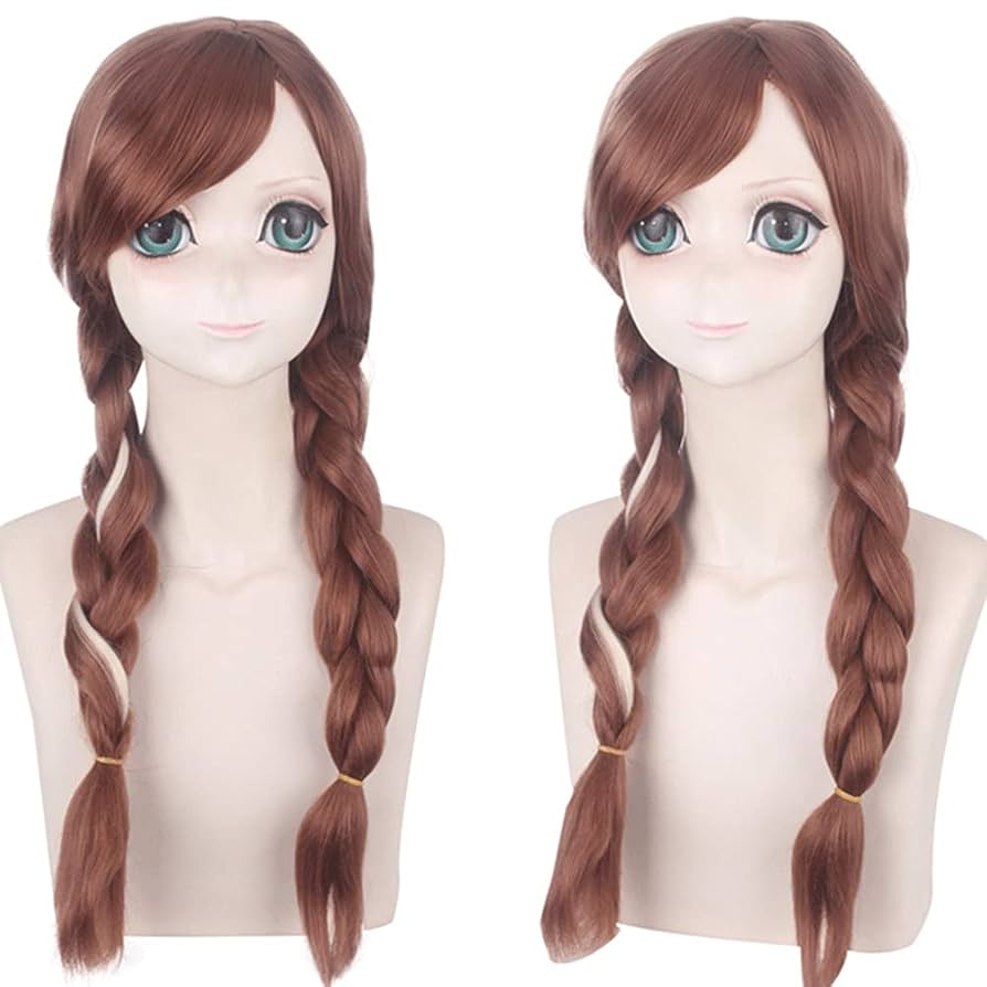 Amazon.co.jp: Sizuuenn アナと雪の女王 アナ ウィッグ 大人用